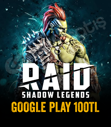 Raid Google Play 100 TL Kodu