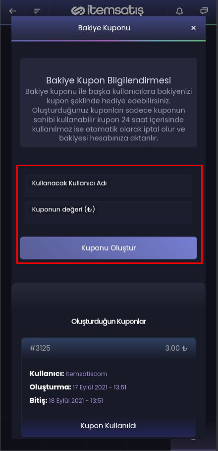 Bakiye Kuponu Nedir? Nasıl Bozdururum?