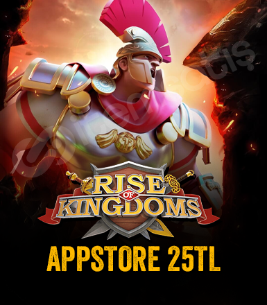 Rise of Kingdoms 25 TL İTunes Kodu