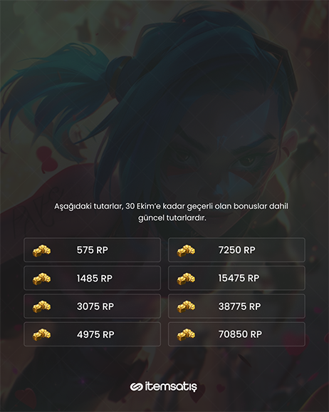 Riot Games’in Türkiye RP ve VP Fiyatlarına 2025 Zamları: Oyuncuları Neler Bekliyor?