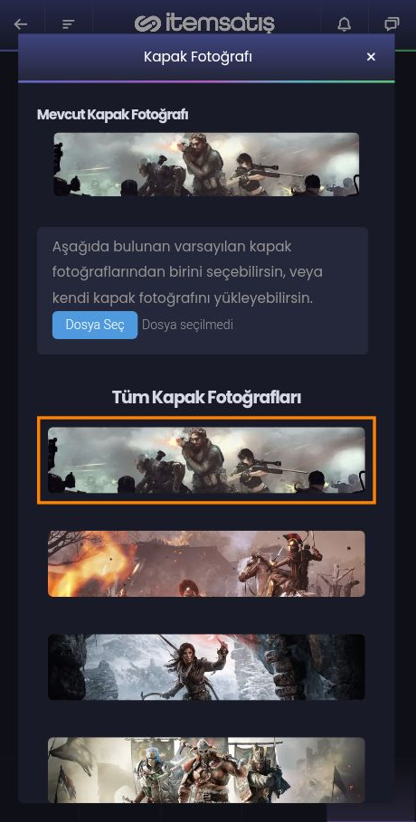 Avatarımı (Profil Fotoğrafı) ve Kapak Fotoğrafımı Nasıl Değiştiririm?