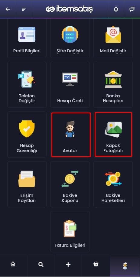 Avatarımı (Profil Fotoğrafı) ve Kapak Fotoğrafımı Nasıl Değiştiririm?