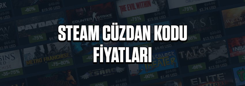 Steam Cüzdan Kodu Fiyatları 2024