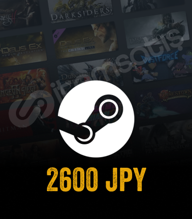 Steam Gift Card 2600 JPY