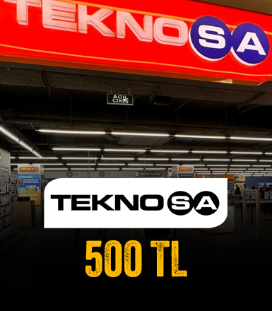 Teknosa 500 TL Hediye Kartı