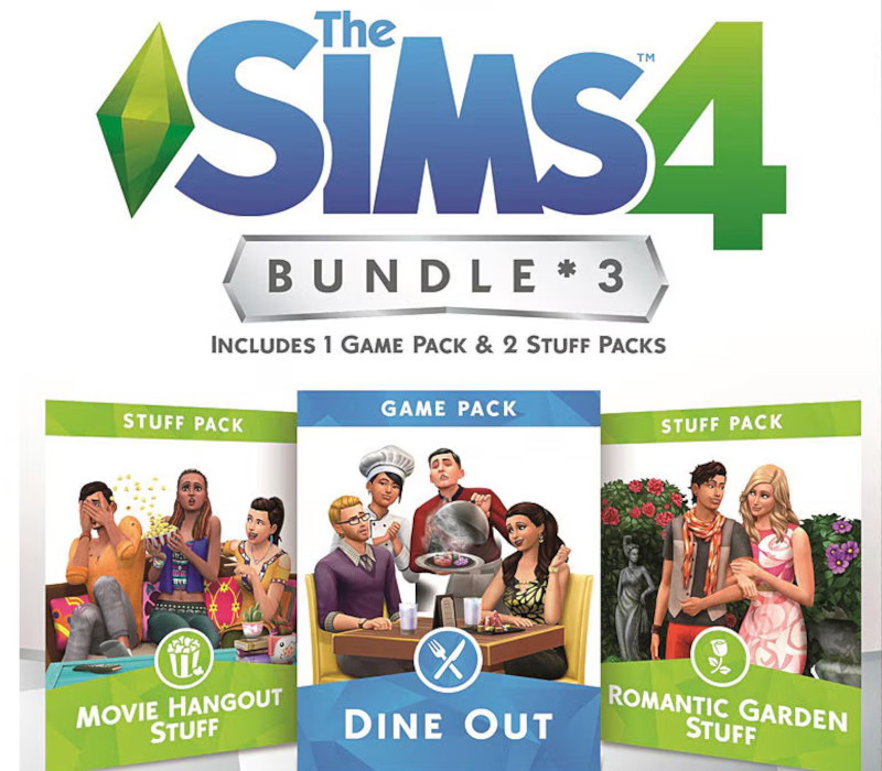 The Sims 4 - Bundle Pack 3 DLC PC EA App CD Key