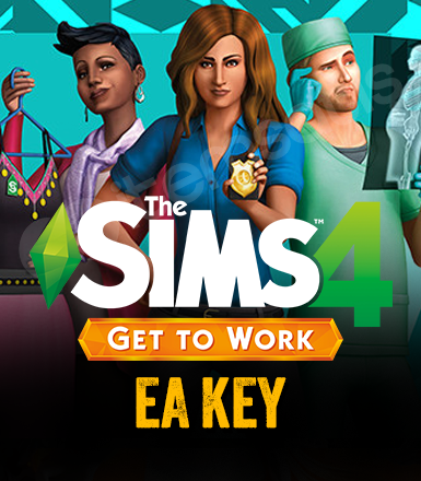 The Sims 4 Get to Work DLC EA CD Key Global