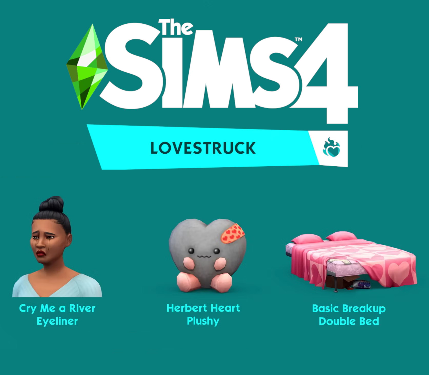 The Sims 4 - Lovestruck Pre-order Bonus DLC NA PC EA App CD Key