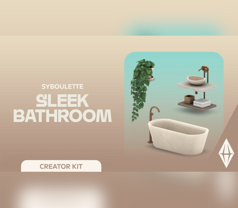 The Sims 4 - Sleek Bathroom Kit DLC PC EA App CD Key