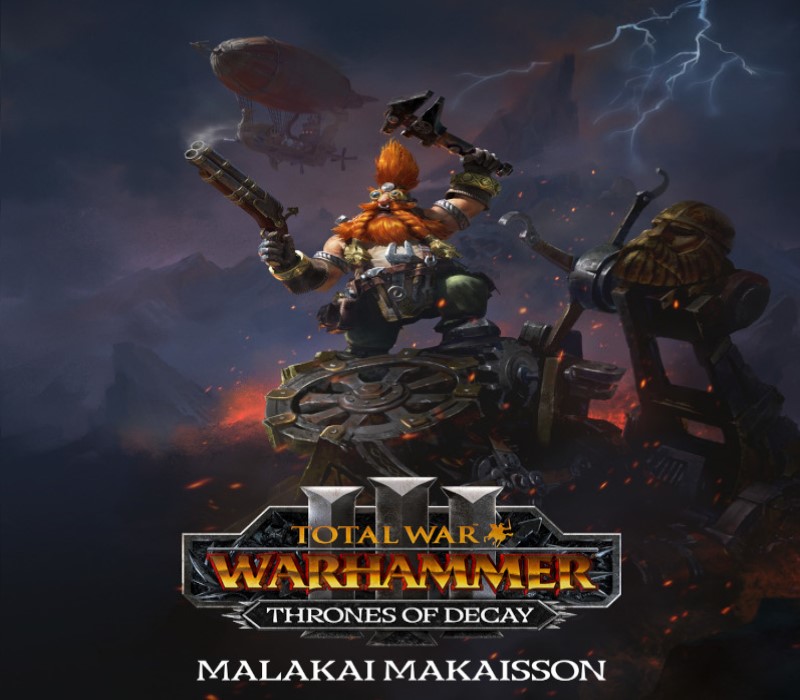 Total War: WARHAMMER III - Malakai – Thrones of Decay DLC PC Steam CD Key