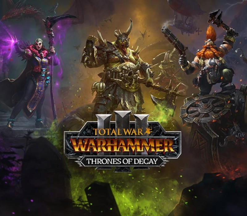 Total War: WARHAMMER III - Thrones of Decay DLC PC Steam CD Key