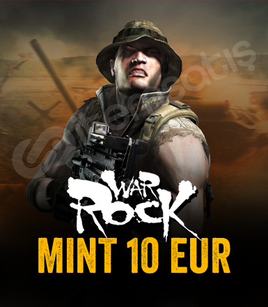 War Rock Mint Prepaid Card 10 Euro