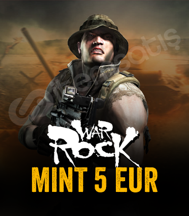 War Rock Mint Prepaid Card 5 Euro