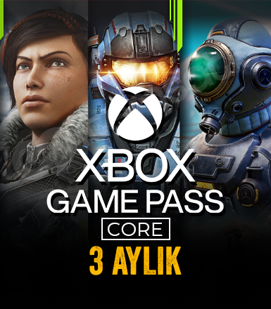 Xbox Game Pass Core 3 Aylık