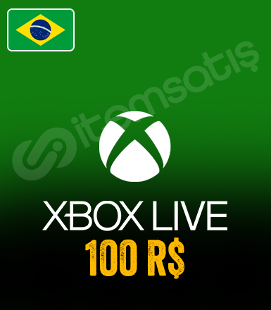 Xbox Live Gift Card 100 R$ BRL