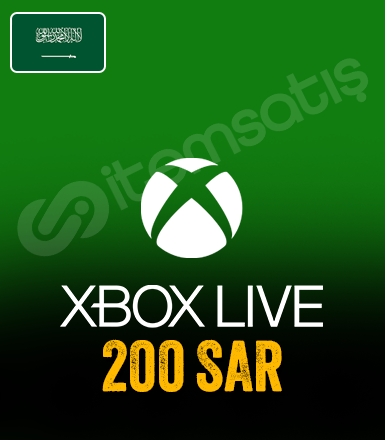 Xbox Live Gift Card 200 SAR