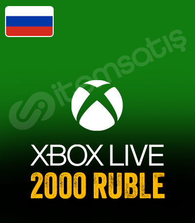 Xbox Live Gift Card 2000 Ruble