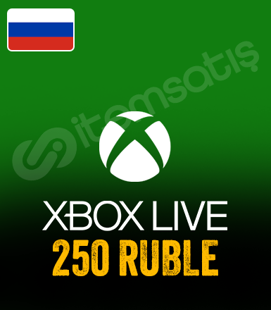 Xbox Live Gift Card 250 Ruble