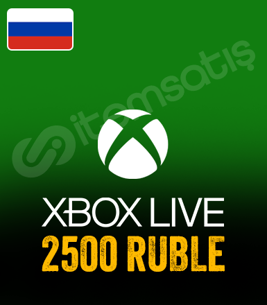 Xbox Live Gift Card 2500 Ruble