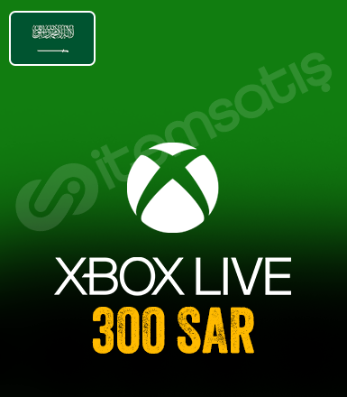 Xbox Live Gift Card 300 SAR