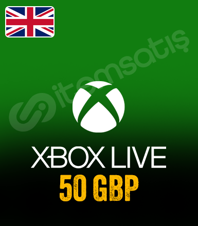 Xbox Live Gift Card 50 GBP