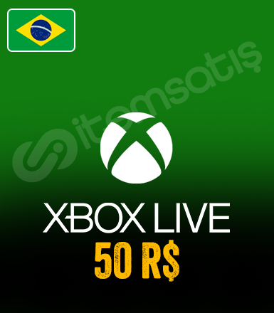 Xbox Live Gift Card 50 R$ BRL