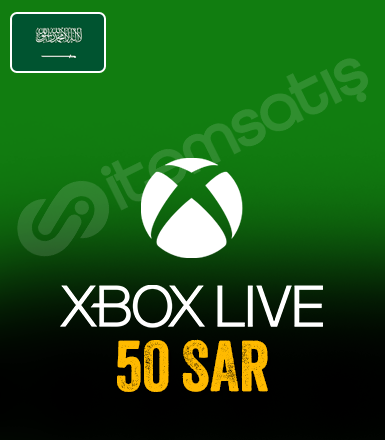 Xbox Live Gift Card 50 SAR