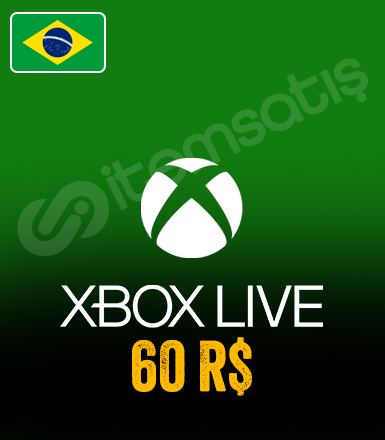Xbox Live Gift Card 60 R$ BRL