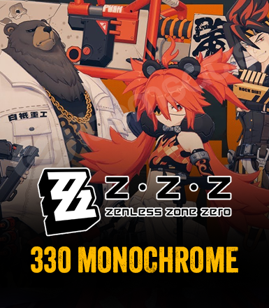 Zenless Zone Zero 330 Monochrome