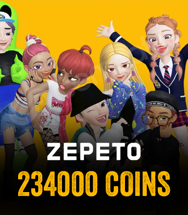 ZEPETO 234000 Coins