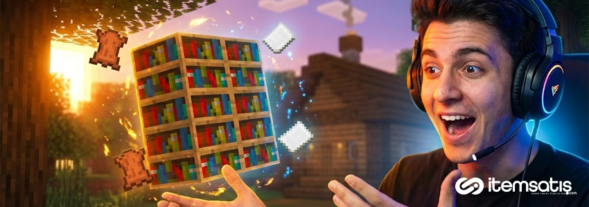 Minecraft’ta Kitap ve Kitaplık Nasıl Yapılır? Adım Adım Rehber