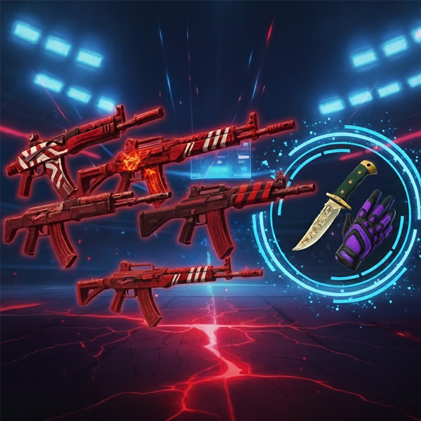 CS2’de Yeni Takas Sözleşmesi: 5 Kırmızı Skin ile Bıçak/Eldiven Kazanma Şansı