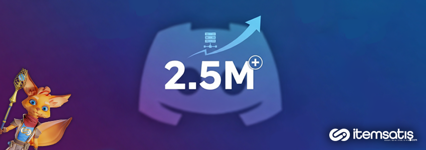 Discord Sunucu Üye Sınırı 2,5 Milyona Yükseldi – Dijital Topluluklarda Yeni Dönem (2025) Discord Sunucu Üye Sınırı 2,5 Milyona Yükseldi – Dijital Topluluklarda Yeni Dönem (2025)
