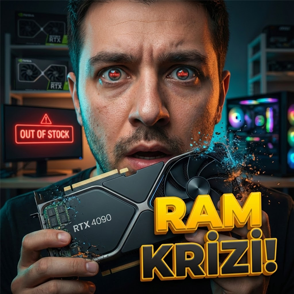 2026’da Nvidia’dan Şok GeForce RTX 50 Üretim Kesintisi: RAM Krizi PC Oyuncularını Nasıl Etkileyecek?