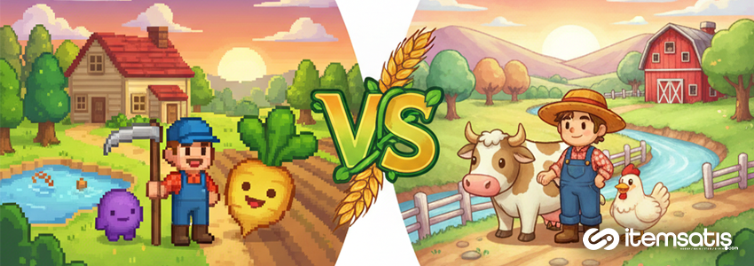 Stardew Valley ve Harvest Moon Karşılaştırması: Eski ve Yeni Nesil Çiftlik Simülasyon Oyunları Detaylı Analiz Stardew Valley ve Harvest Moon Karşılaştırması: Eski ve Yeni Nesil Çiftlik Simülasyon Oyunları Detaylı Analiz