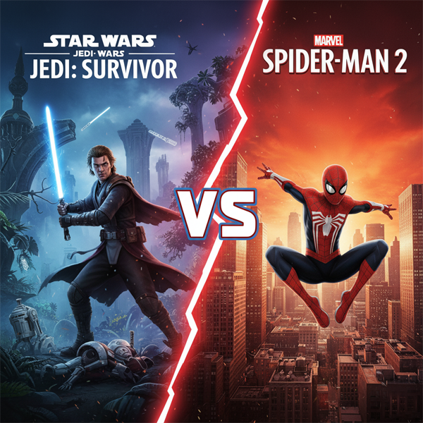 Star Wars Jedi: Survivor vs Marvel’s Spider-Man 2: Detaylı Dövüş ve Hikaye Karşılaştırması 2025
