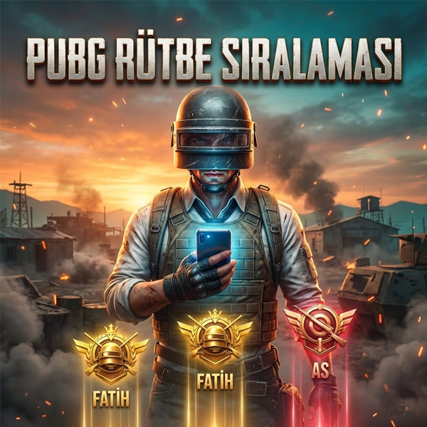 PUBG Mobile Rütbe Sıralaması Nedir?