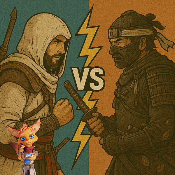Assassin’s Creed Mirage vs Ghost of Tsushima: 2025 Fiyat/Performans ve Oynanış Karşılaştırması