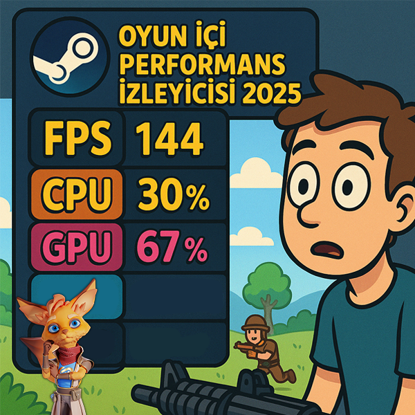 Steam Oyun İçi Performans İzleyicisi 2025: Oyunlarda Şeffaflık ve Kontrolde Yeni Çağ