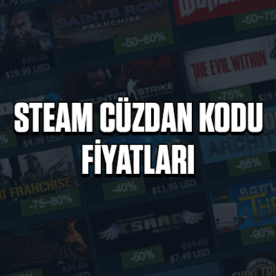 Steam Cüzdan Kodu Fiyatları 2024