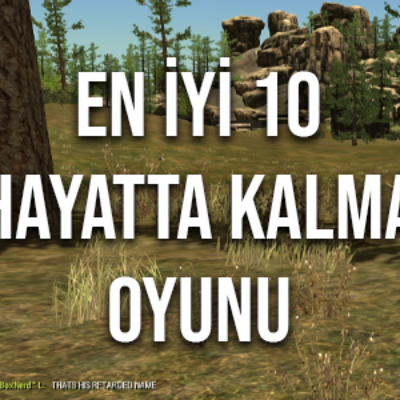 Yılın En iyi 10 Hayatta Kalma Oyunu Derlemesi