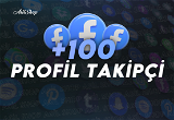 +100 Facebook Profil Takipçi