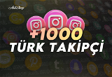 Garantili [♻️] 1000 Türk Gerçek Aktif Takipçi