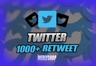 ⭐+1000 TWİTTER RETWEET / HIZLI / KALİTELİ ⭐