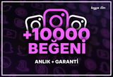 +10000 Instagram Gerçek Kaliteli Beğeni