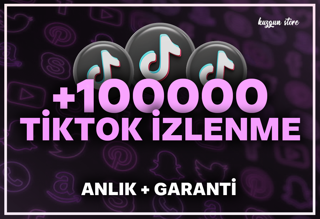 +100000 Tiktok İzlenme | Hızlı+Garanti +100000 Tiktok İzlenme | Hızlı+Garanti