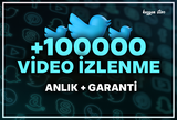 +100000 Twitter Video İzlenme | anlık+garanti