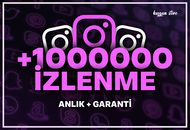 +1000000 Instagram İzlenme (Reels+IGTV) 