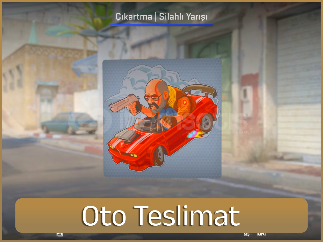 ⚡Çıkartma | Silahlı Yarışı  ⚡Çıkartma | Silahlı Yarışı