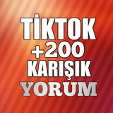 +200 Yorum Tiktok Karışık 